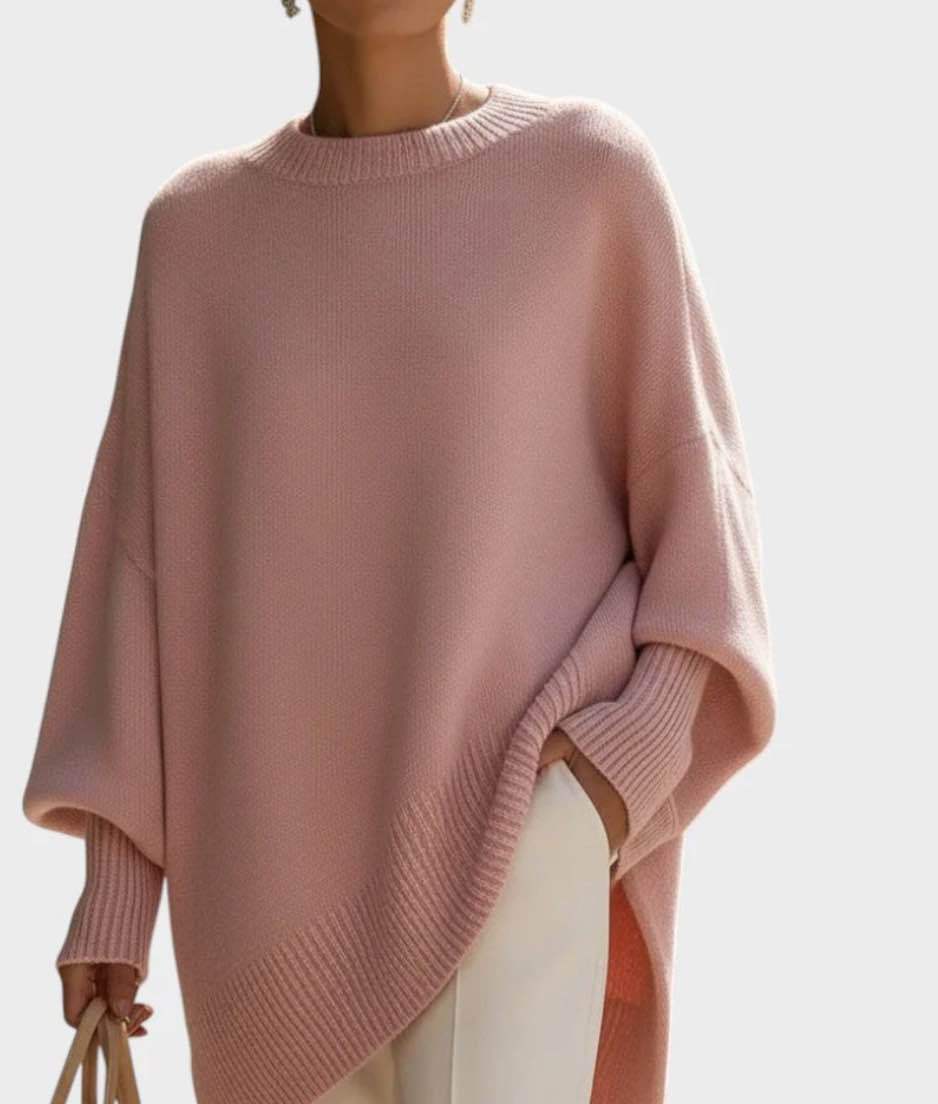 Idun – Mjuk oversized stickad tröja