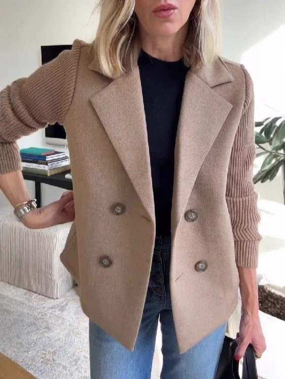 Eline – Stickad blazerjacka