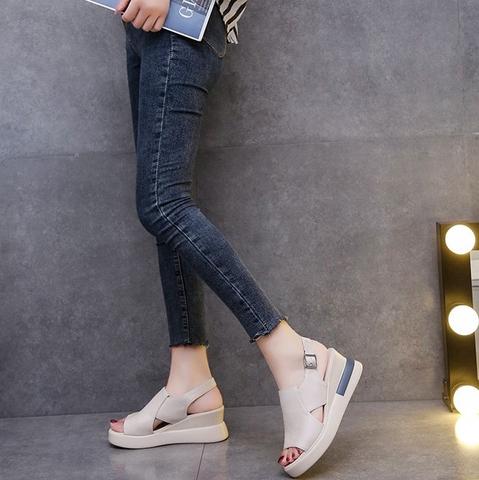 Deloria™ | Ortopediska Kilar Slingback Sandaler