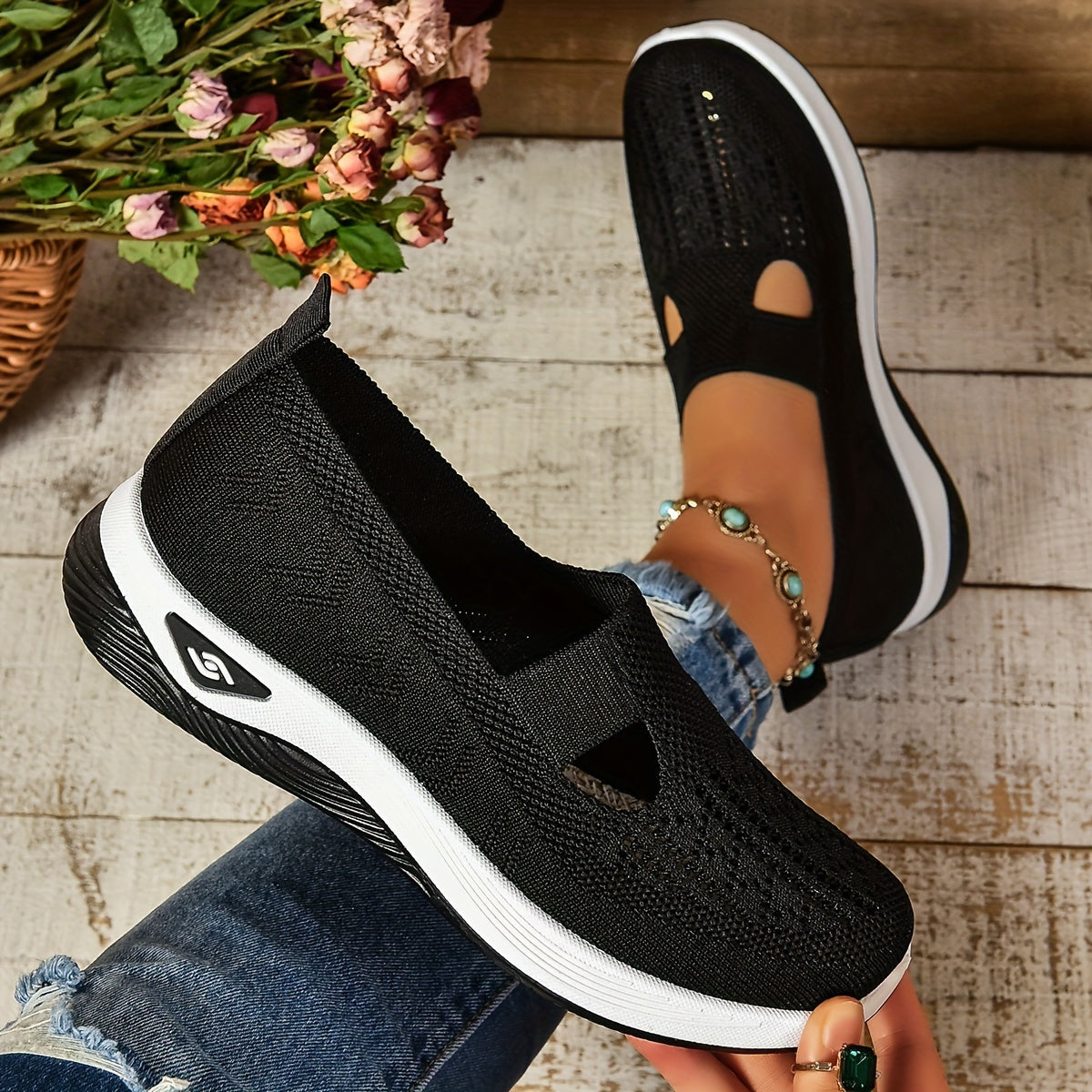 Dorothy | Stödjande Slip-On Skor