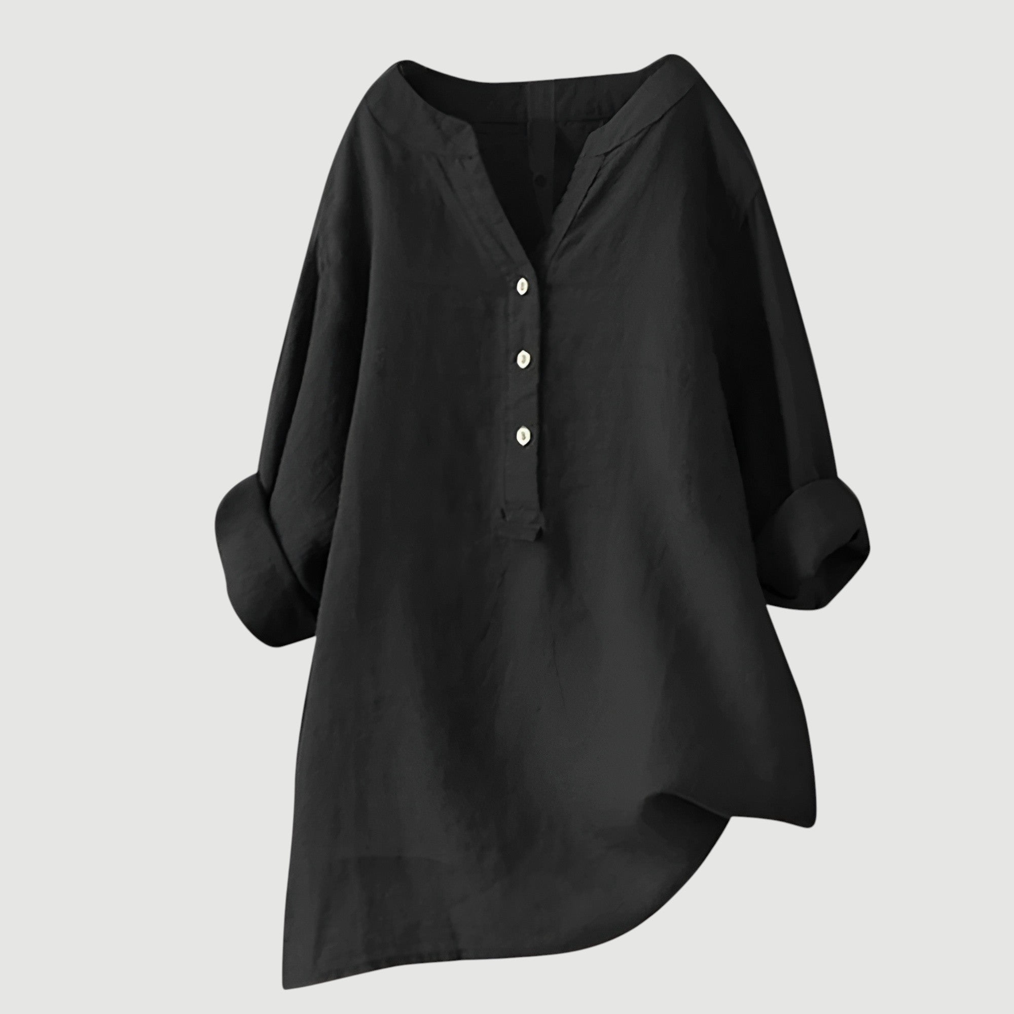Freja™ | Lätt och bekväm linneblus för kvinnor