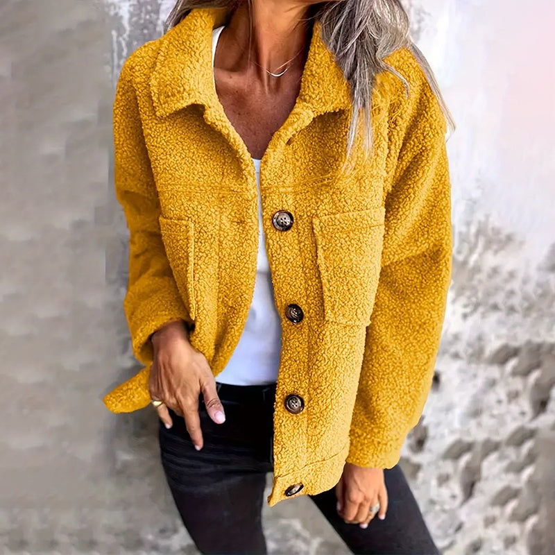 Aino – Mjuk teddyjacka