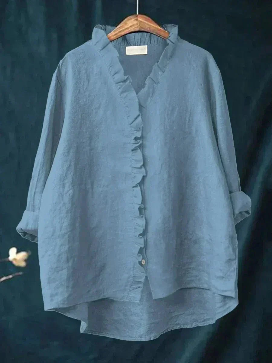 Eline | Elegant Linne Sommarblus